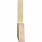 Ekena Millwork Portland Rough Sawn Timber Gable Bracket, Douglas Fir, 60"W x 15"H x 2"D x 6"F, 6/12 Pitch GBW060X15X0206POR00RDF - alternate 3